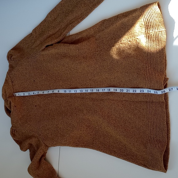 Anthropologie Meguro River Wool Puff Sleeved Cardigan EUC size Medium - Picture 9 of 10